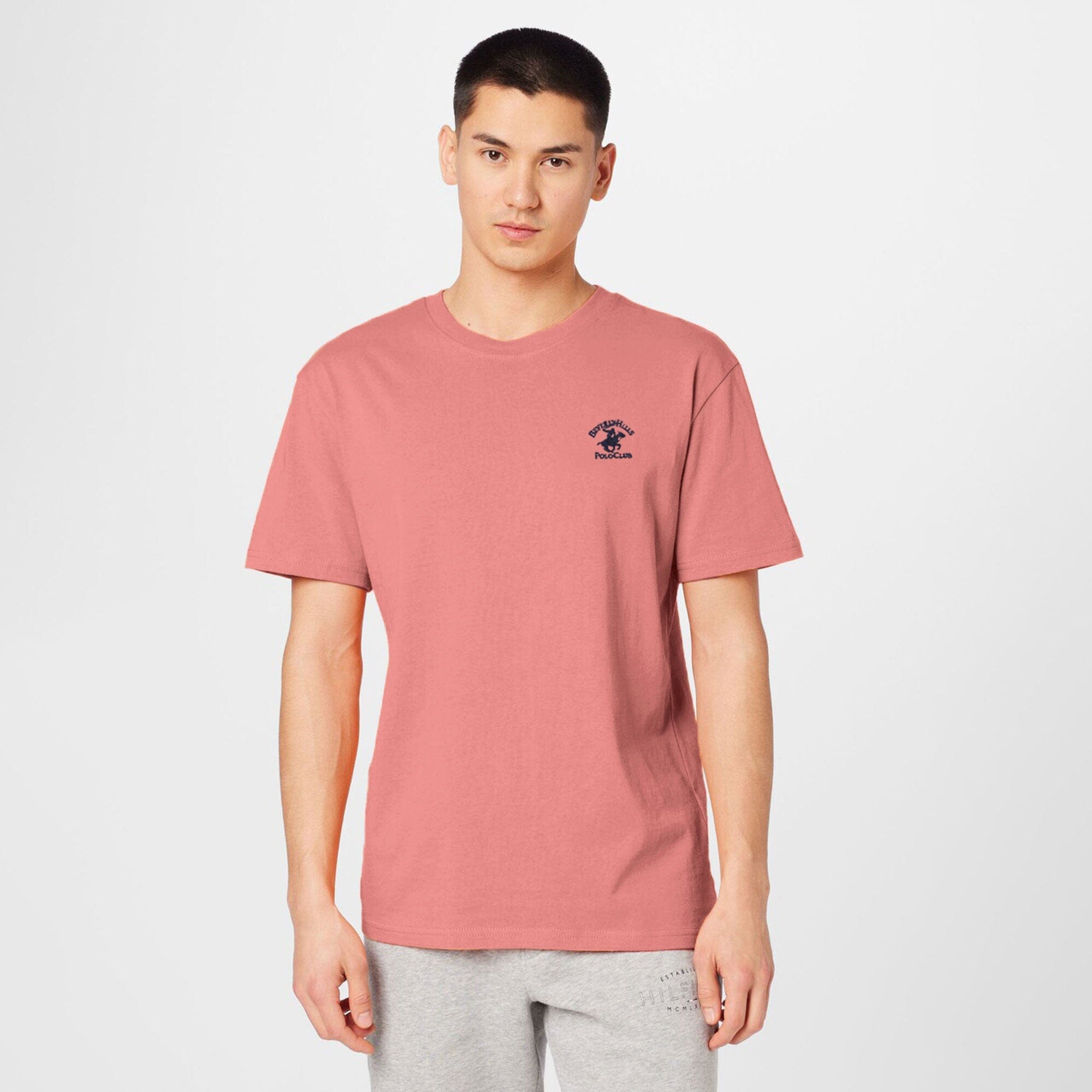 Beverly Hills Men's Short Sleeve Minor Fault Classic Tee Shirt Men's Tee Shirt Syed Adeel Zafar Pink S 