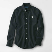Polo Republica Men's Premium Pony Embroidered Plain Casual Shirt I Men's Casual Shirt Polo Republica Bottle Green S 