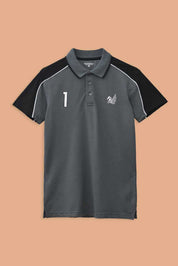 Polo Republica Men's Pegasus & 1 Embroidered Contrast Panels Polo Shirt