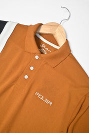 Poler Men's Panel Design Minor Fault Polo Shirt Men's Polo Shirt IBT 