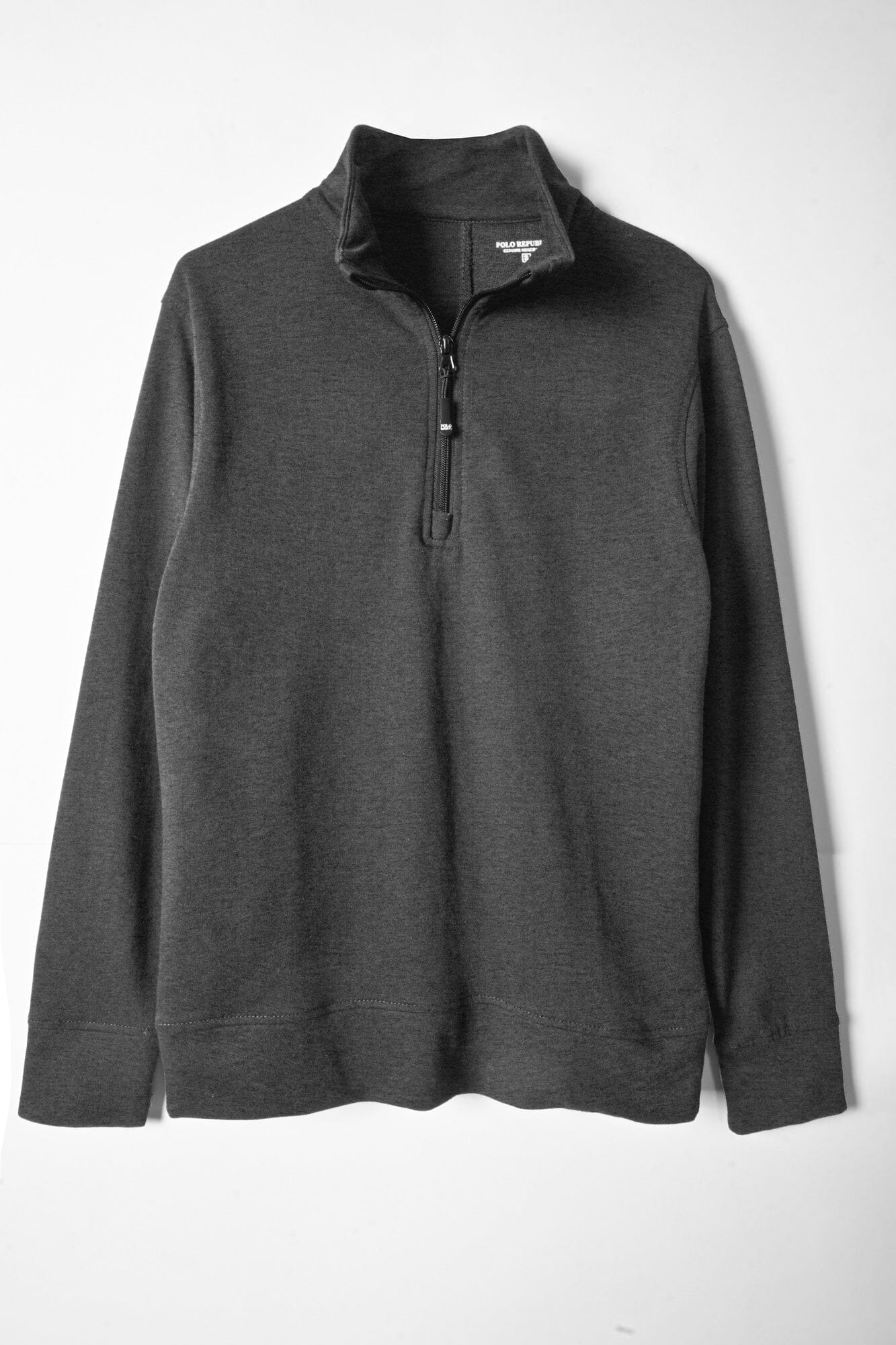 Polo Republica Men's Quarter Zipper Long Sleeve Terry Sweat Shirt Men's Sweat Shirt Polo Republica 