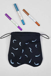 Drawstring Printed Design Gift Pouch