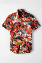 Nexoluce Men's Slim Fit Rhodes Short Sleeve Casual Shirt