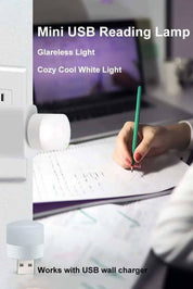 White USB Portable LED Mini Bulb