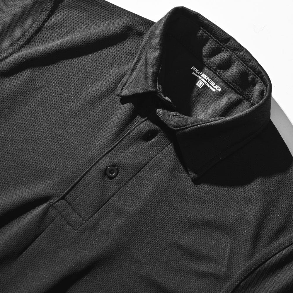Polo Republica Men's Essentials Activewear Polo Shirt Minor Fault - Moisture Wicking Minor Fault Polo Republica 