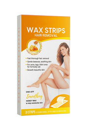 Sadoer Hair Removal Wax Strips - 20 Strips