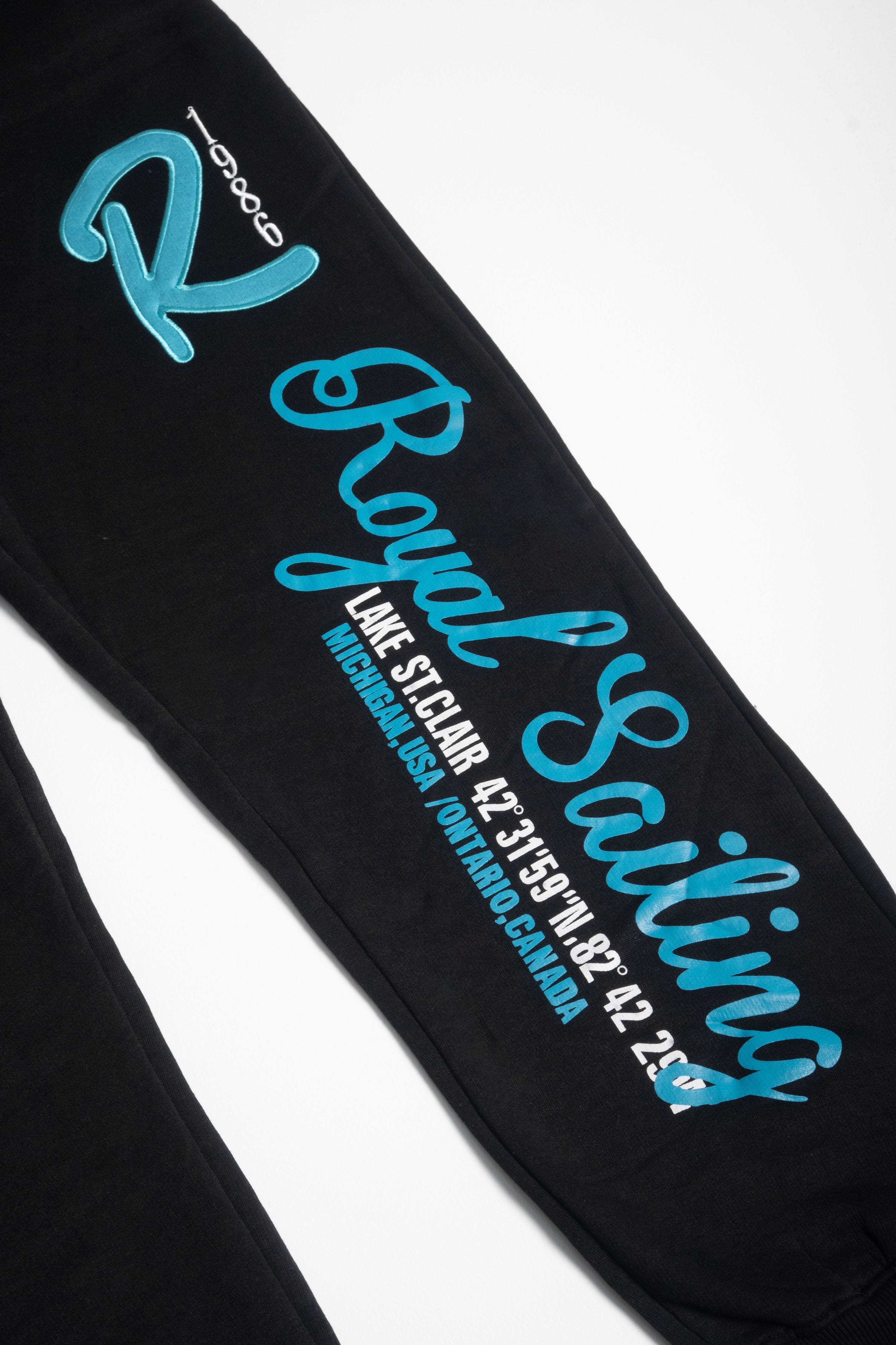 Black & Aqua
