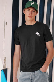 Black Plain Hem