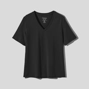 T- Women's V- Neck Design Short Sleeve Tee Shirt Women's Tee Shirt Minhas Garments 