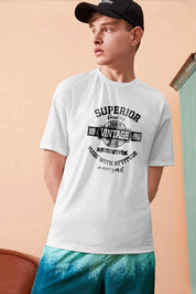 Polo Republica Men's Superior Vintage Printed Crew Neck Tee Shirt