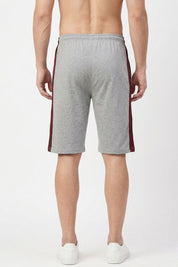 Heather Grey & Maroon