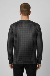 Eternity Premium Men's Grid-Check Sweat Shirt