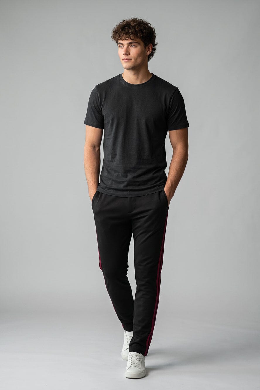 Black & Maroon