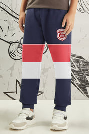 Navy & Red
