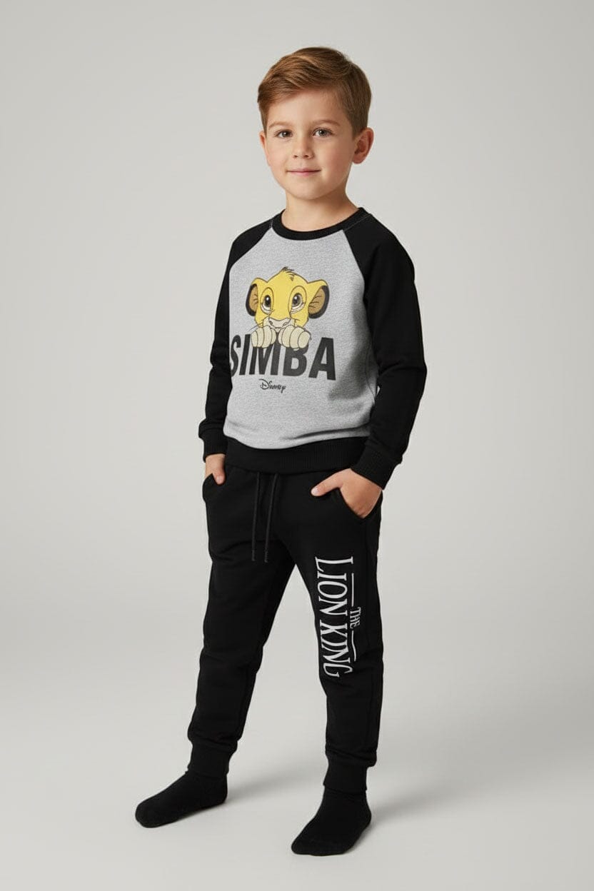 Black & Heather Grey