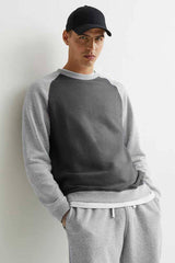 Polo Republica Men's Raglan Sleeve Fleece Sweat Shirt