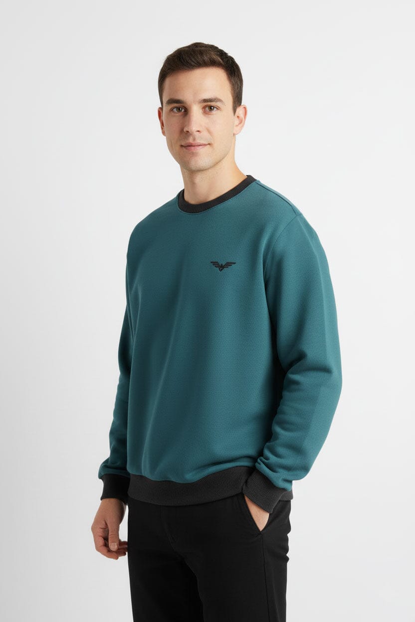 Teal & Black