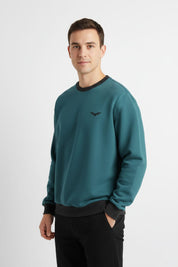 Teal & Black