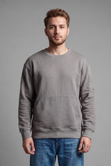 ZRA Men's Kangaroo Pocket Sweatshirt