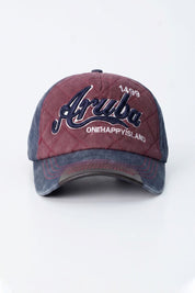 Navy & Maroon