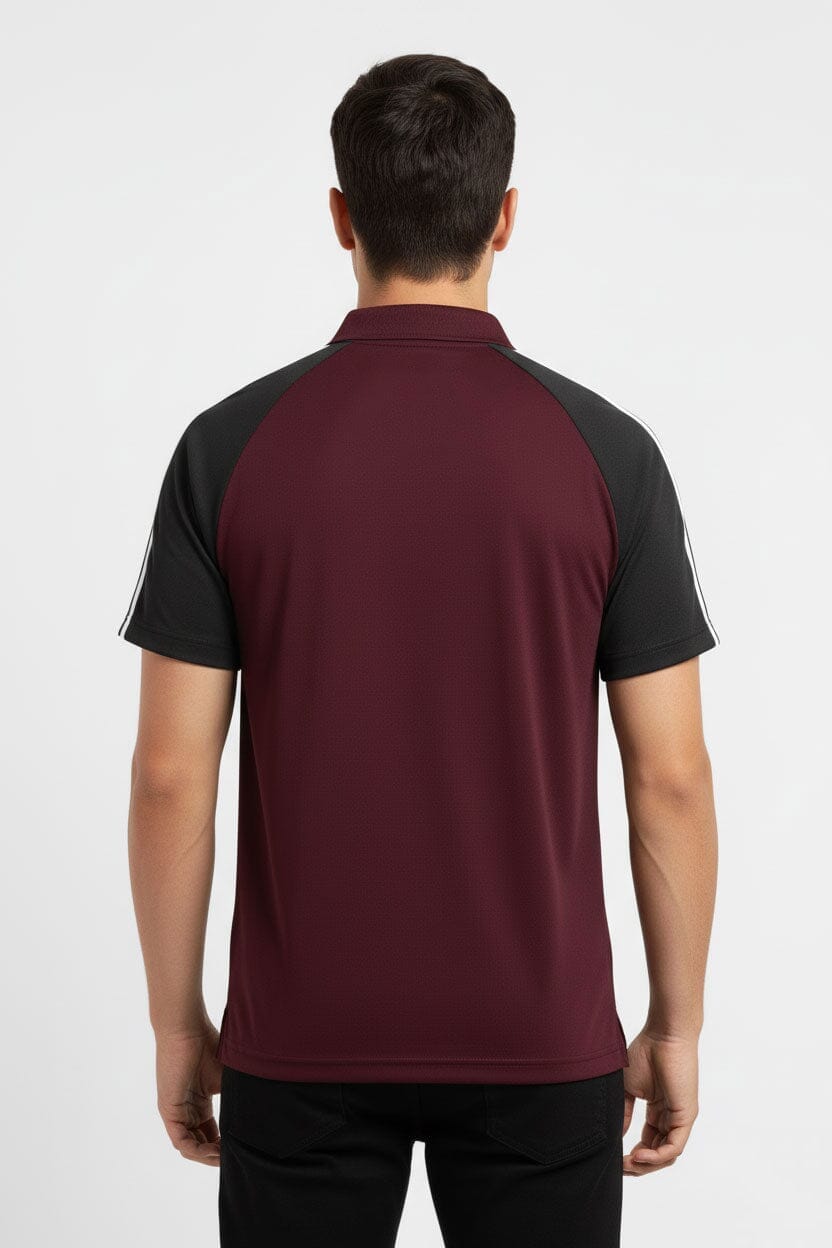 Maroon & Black