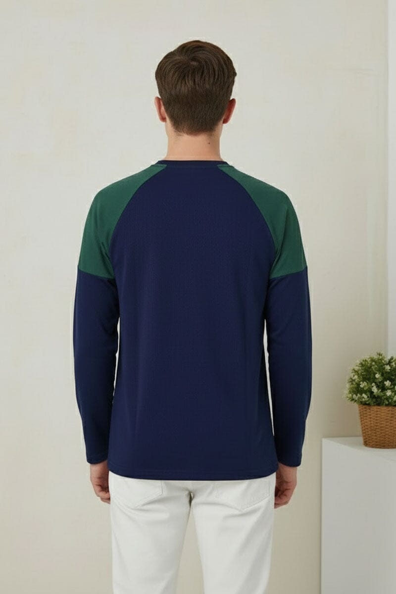 Navy & Green