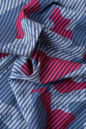 Navy & Red