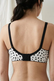 Women's Polka Dots Basic Cotton Bra