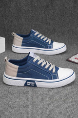 Fashion Men's Canvas Lace Up Sneakers