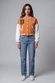 Orange & White
