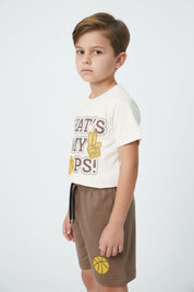 Cream & Brown