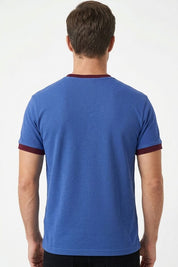Blue & Maroon