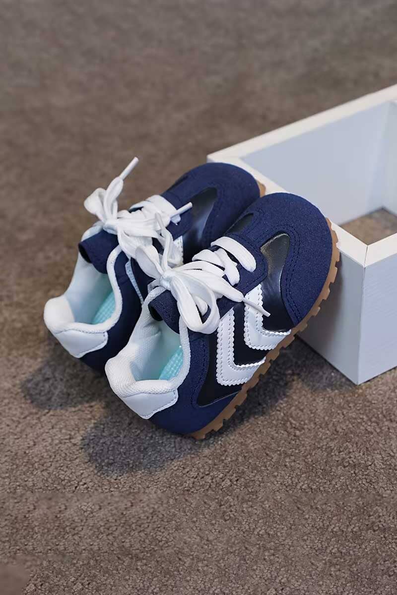 Navy & White