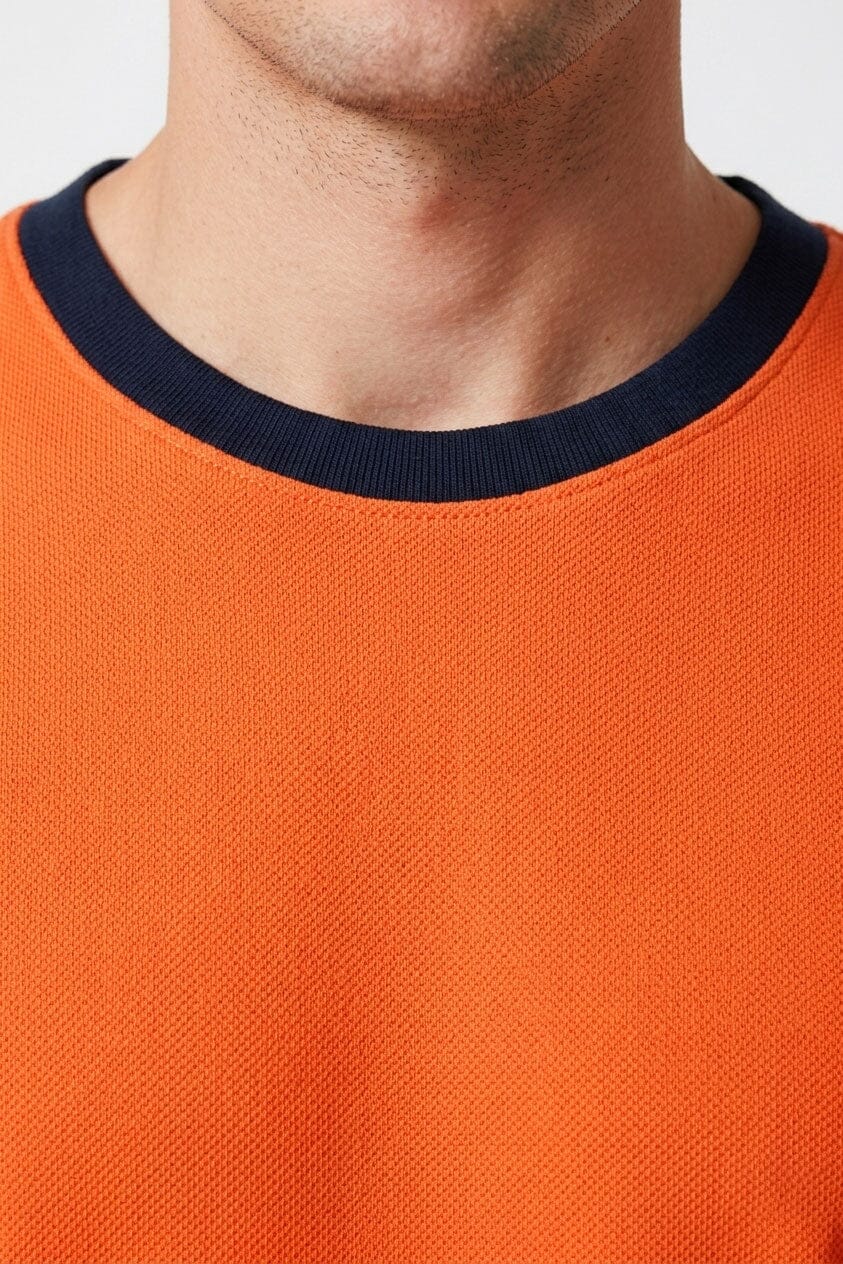 Orange & Navy
