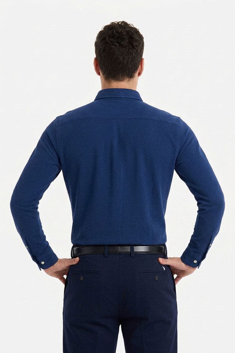 Navy Blue & White
