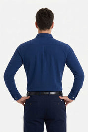 Navy Blue & White