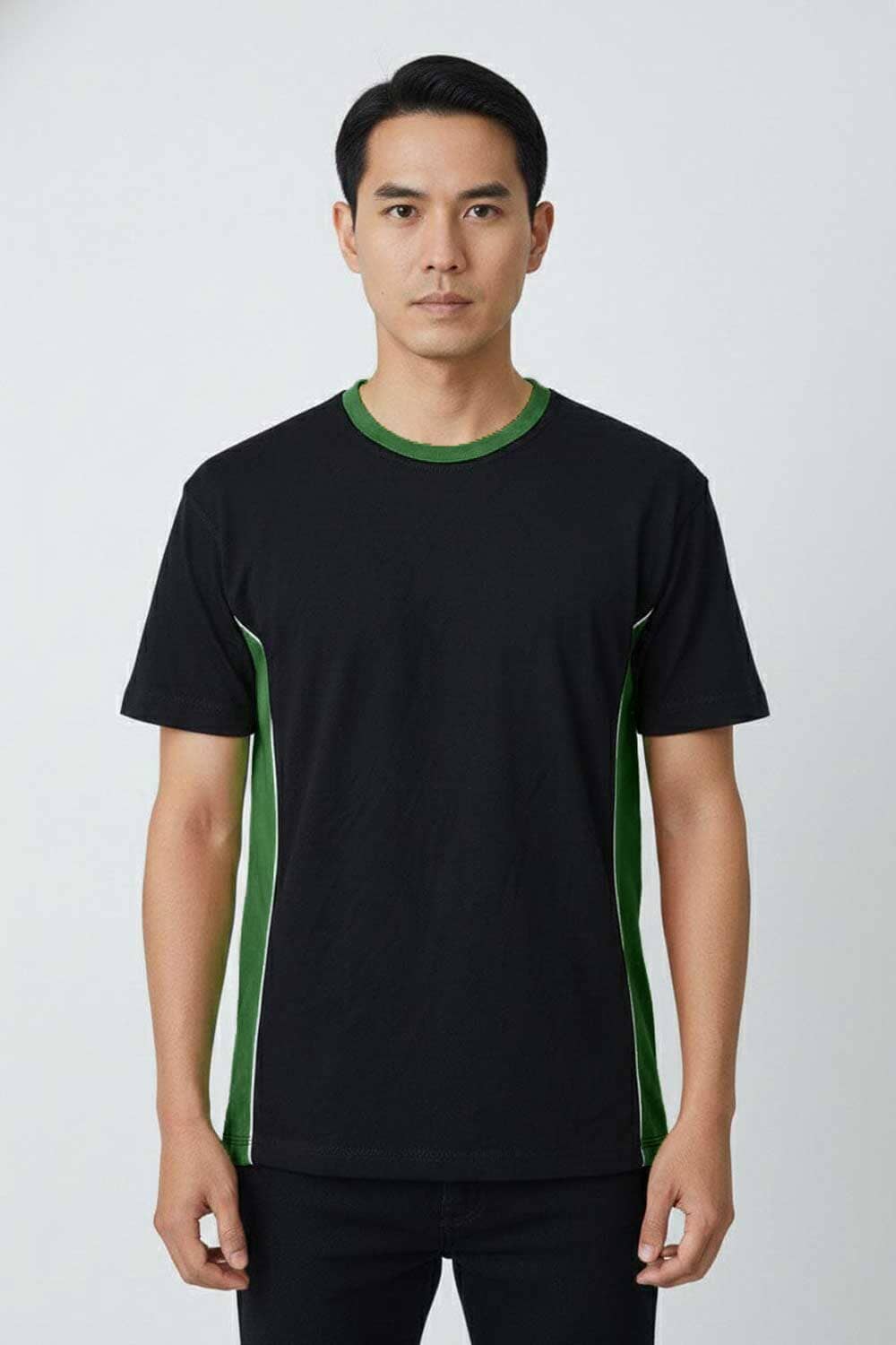 Black & Bottle Green