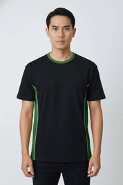 Black & Bottle Green