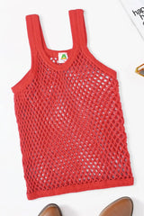 Kid's Knitted Net Sleeveless Sando Vest