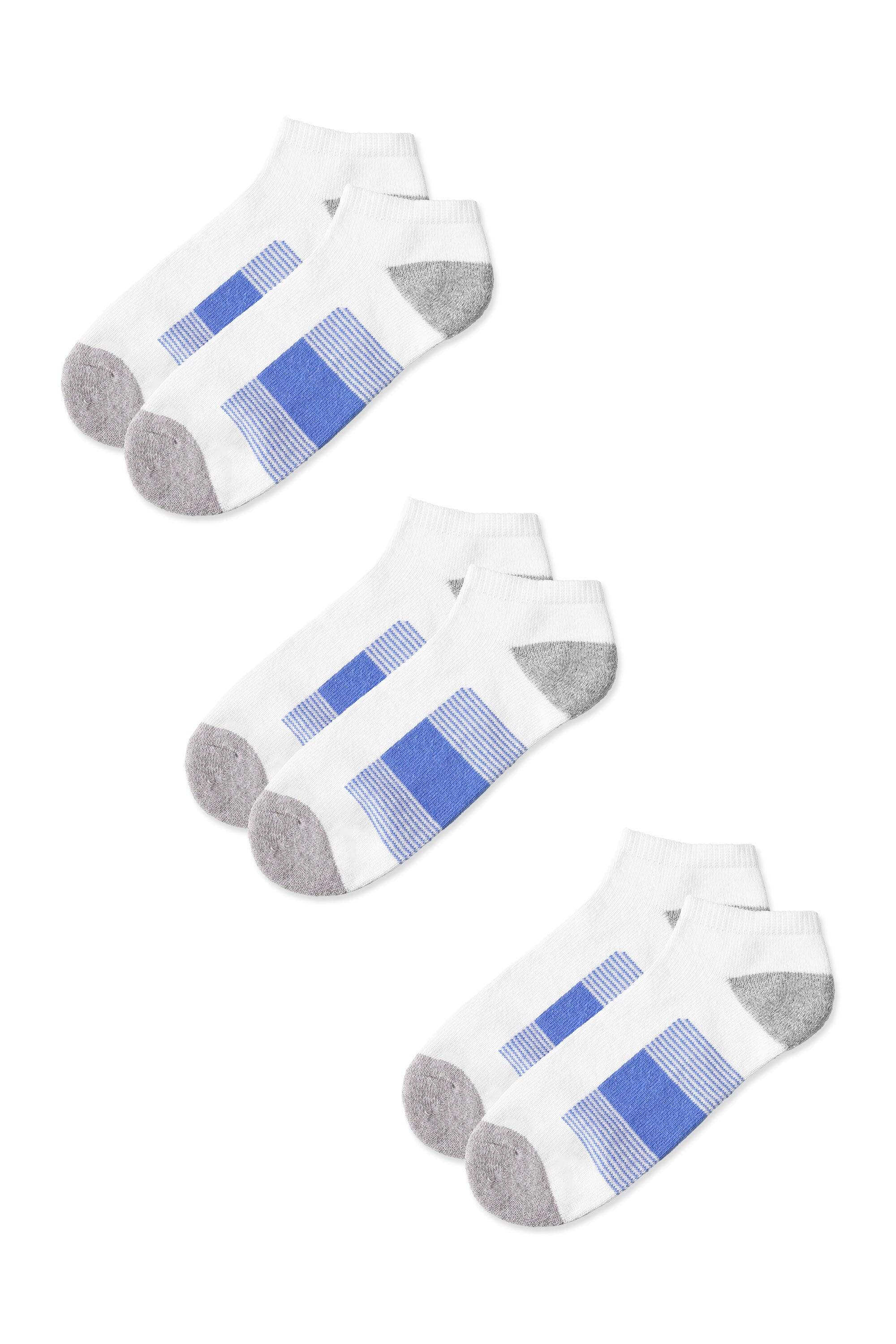 White & Blue