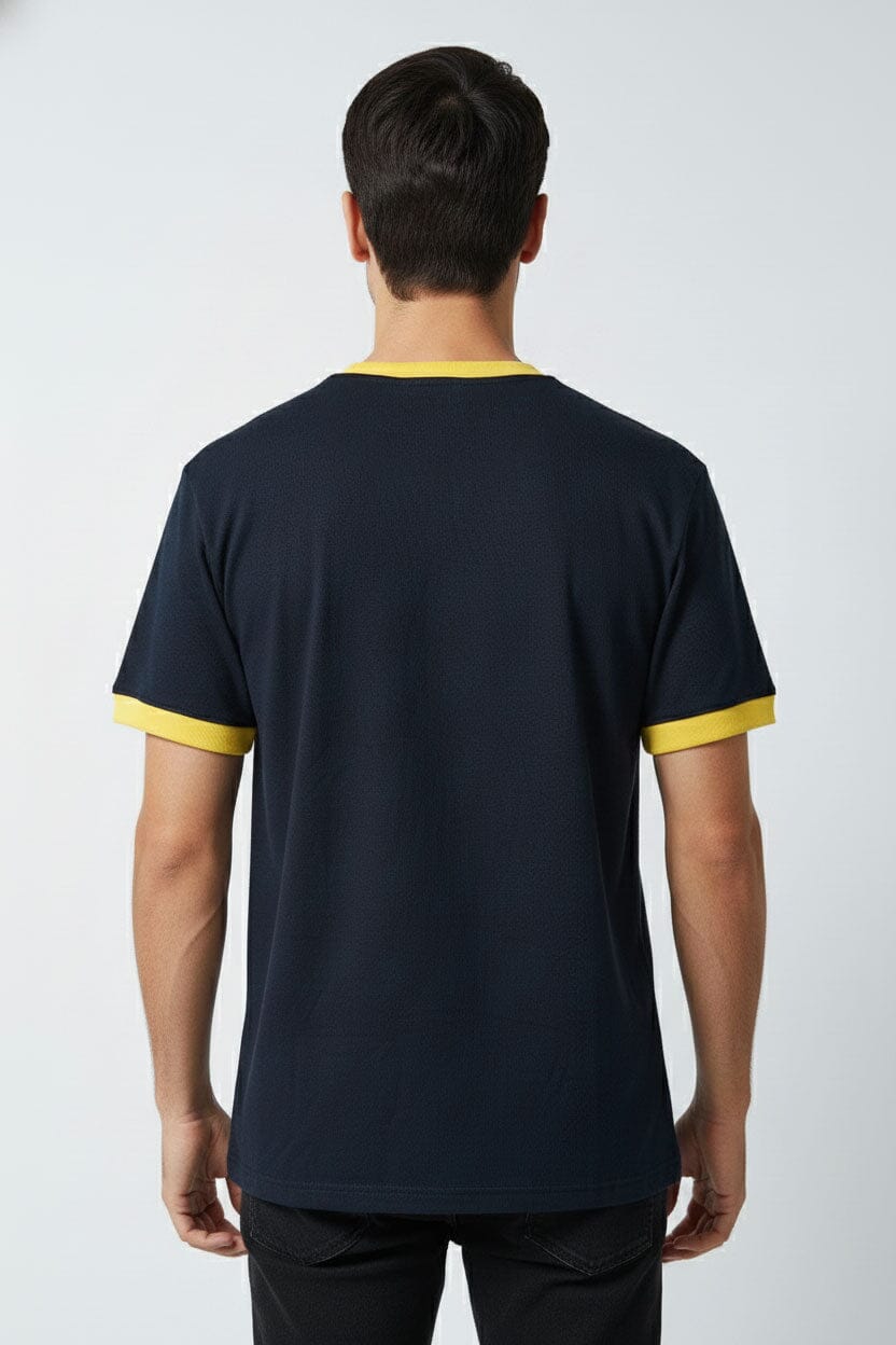 Navy & Yellow