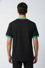 Black & Aqua Blue