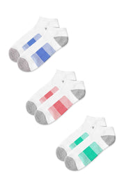 Ergee Men's Orsk Ankle Socks - Pack Of 3 Socks Paragon Fashion Assorted 39-42 