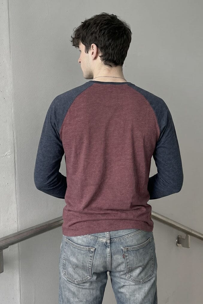 Plum & Navy