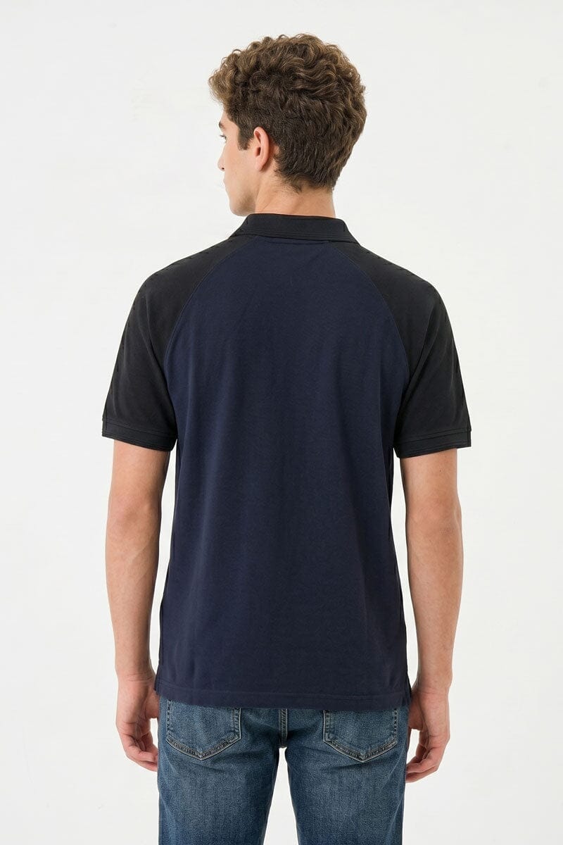 Navy & Black