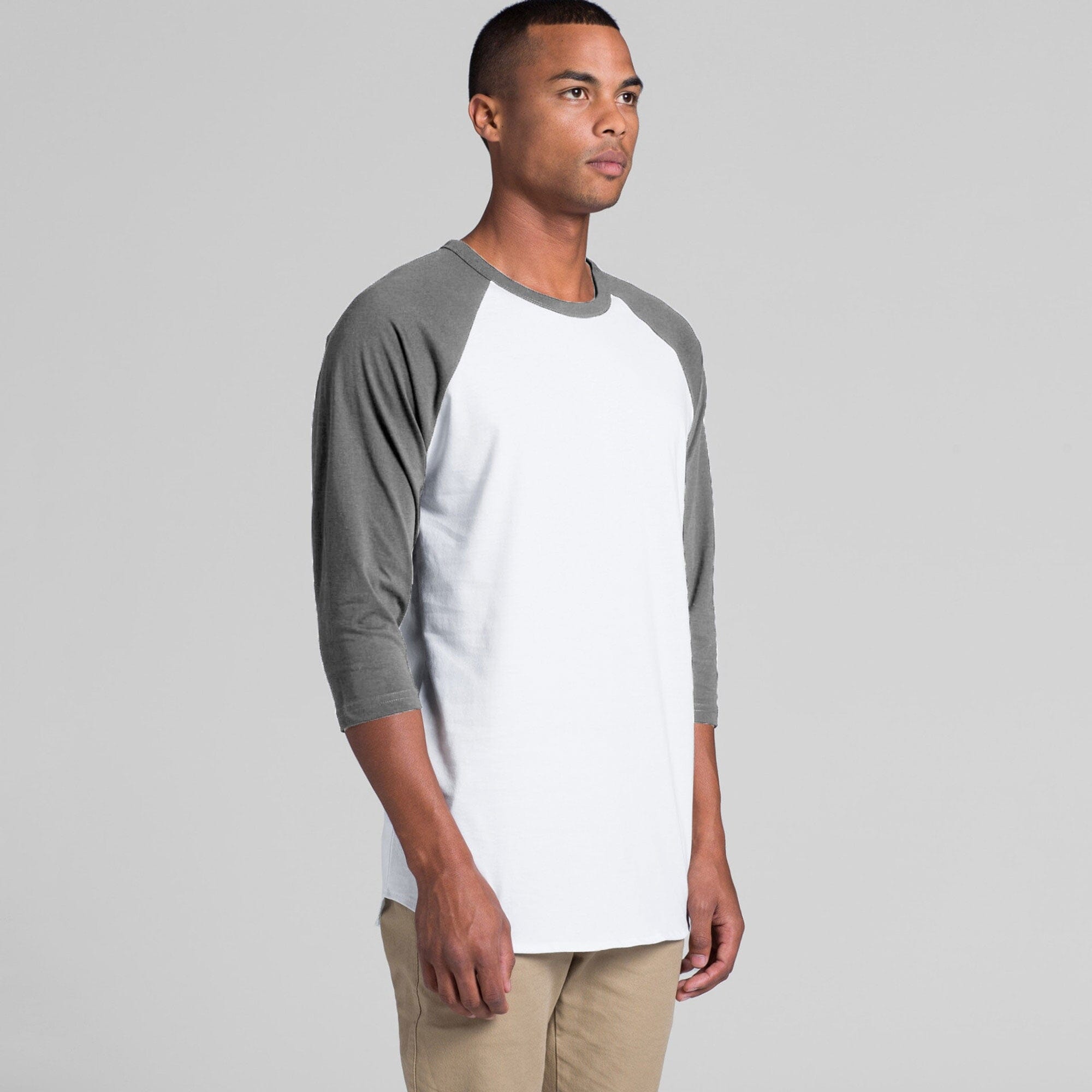 R-Adult Men's Classic Long Sleeve Minor Fault Tee Shirt Minor Fault First Choice White & Graphite S 