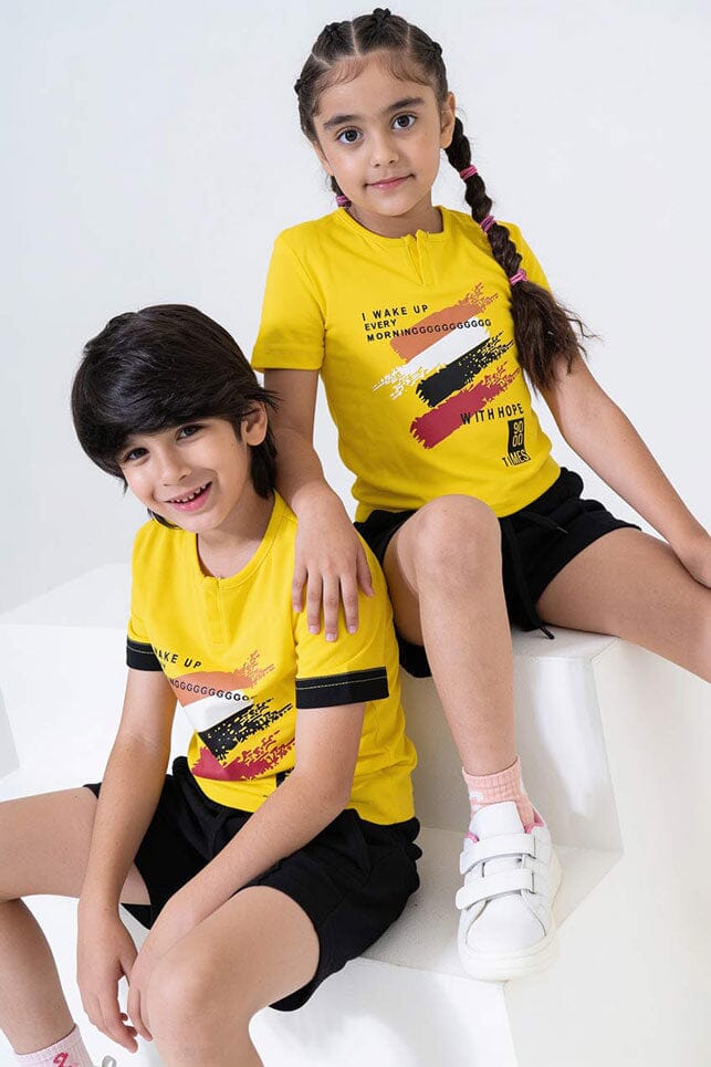 Yellow & Black