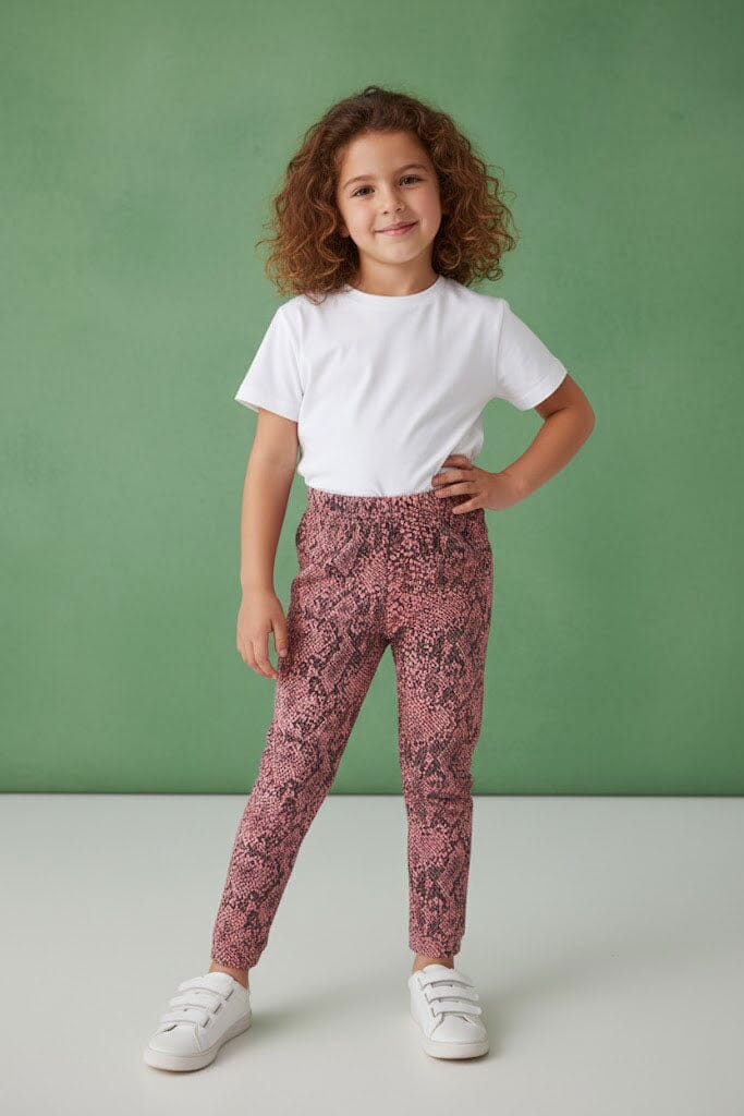 KM Girl's Printed Leggings