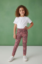 KM Girl's Printed Leggings