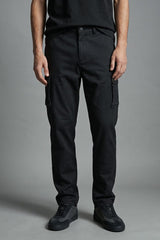 JSR Men's Denim Terry Cargo Pants